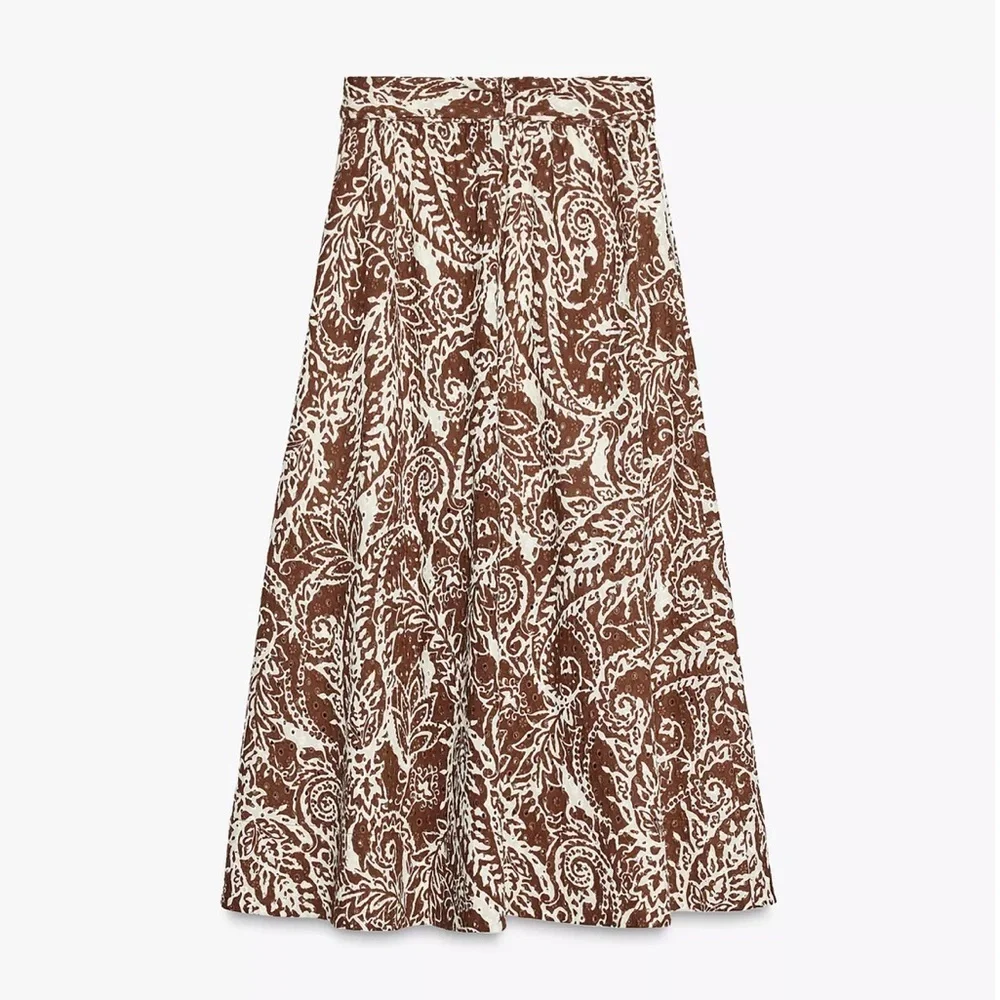 Zara Midi Pocket Skirt